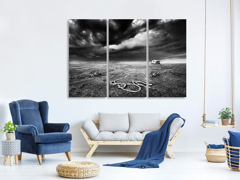 3-piece-canvas-print-abandoned