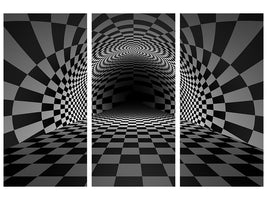 3-piece-canvas-print-abstract-chessboard