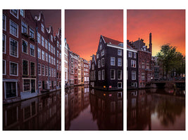 3-piece-canvas-print-amsterdam-dawn