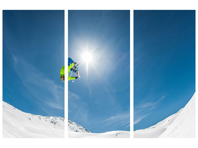 3-piece-canvas-print-backflip-crossed-skis