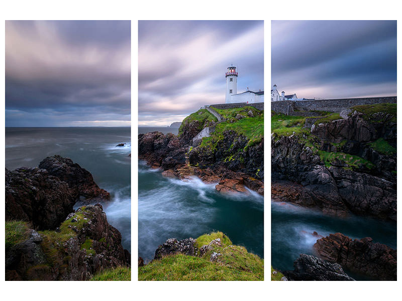 3-piece-canvas-print-fanad-head-lighthouse