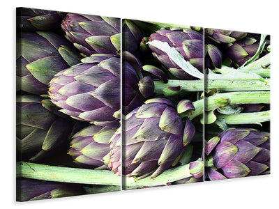 3-piece-canvas-print-fresh-artichokes