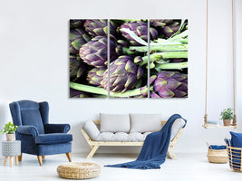 3-piece-canvas-print-fresh-artichokes