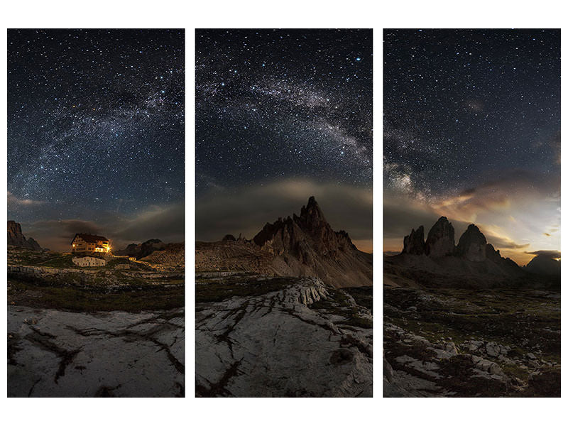 3-piece-canvas-print-galaxy-dolomites