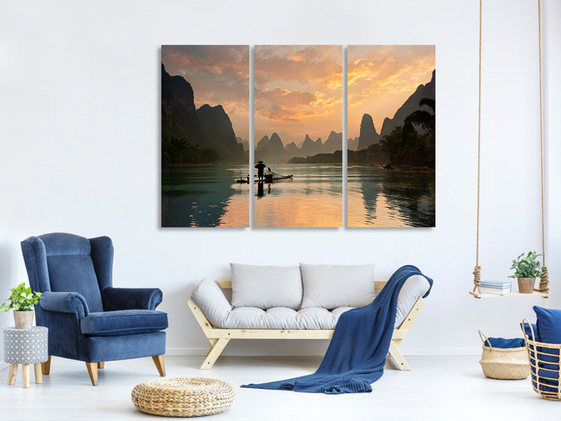 3-piece-canvas-print-golden-li-river