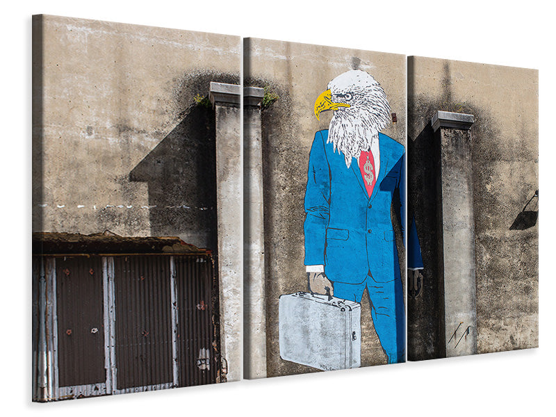 3-piece-canvas-print-graffiti-at-a-factory