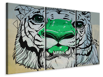 3-piece-canvas-print-graffiti-tiger