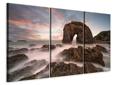 3-piece-canvas-print-horse-head-rock-ii