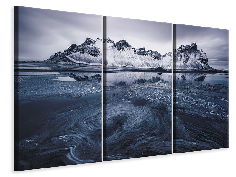 3-piece-canvas-print-ice-on-stokksnes