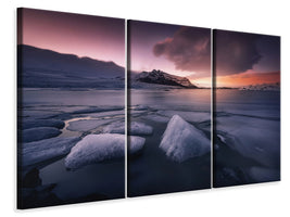 3-piece-canvas-print-last-lights-on-fjallsarlon