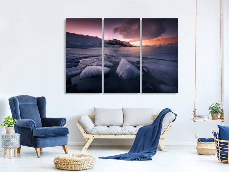 3-piece-canvas-print-last-lights-on-fjallsarlon