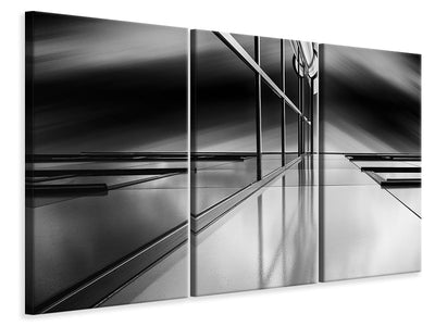 3-piece-canvas-print-lines-and-reflections