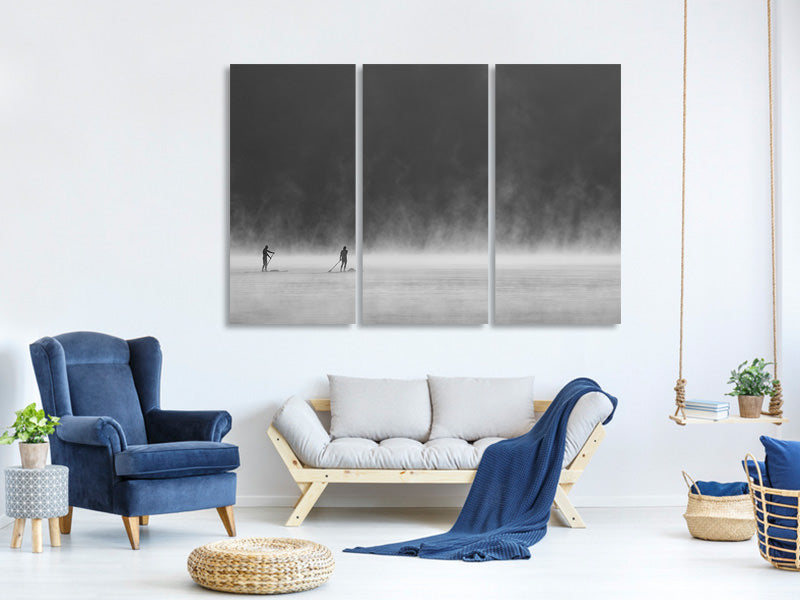 3-piece-canvas-print-misty-lake-i