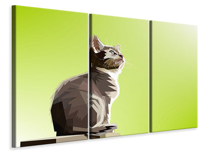 3-piece-canvas-print-pop-art-cat-xl