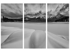 3-piece-canvas-print-pyramid-lake-in-winter