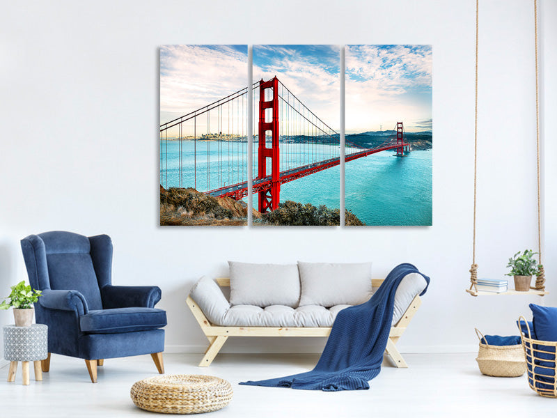 3-piece-canvas-print-red-golden-gate-bridge