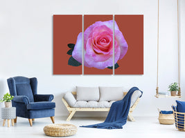 3-piece-canvas-print-rose-in-pink-xxl