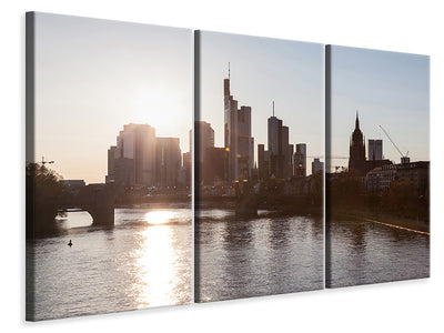 3-piece-canvas-print-skyline-sunrise-in-frankfurt