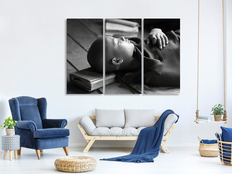 3-piece-canvas-print-sleeping-buddha