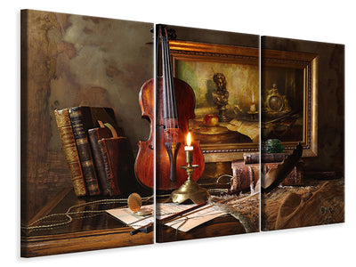 3-piece-canvas-print-still-life-with-violin-and-painting-ii