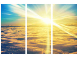 3-piece-canvas-print-sunset-above-the-clouds