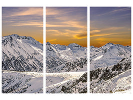 3-piece-canvas-print-sunset-in-the-mountains