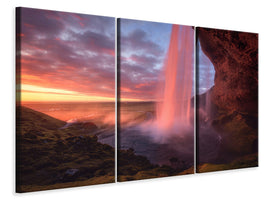 3-piece-canvas-print-the-burning-falls