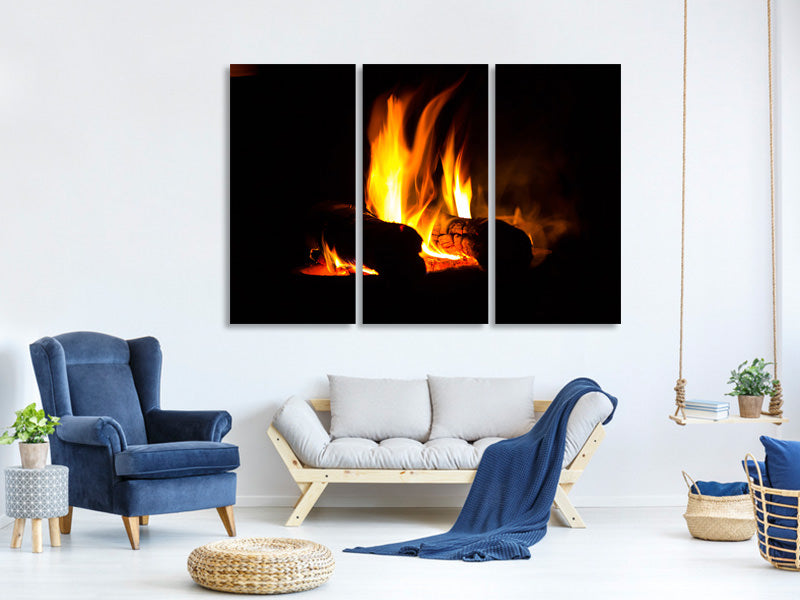 3-piece-canvas-print-the-fireplace
