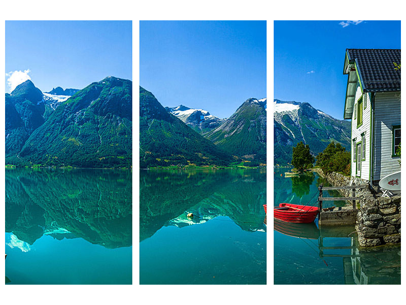 3-piece-canvas-print-the-glacier-lake