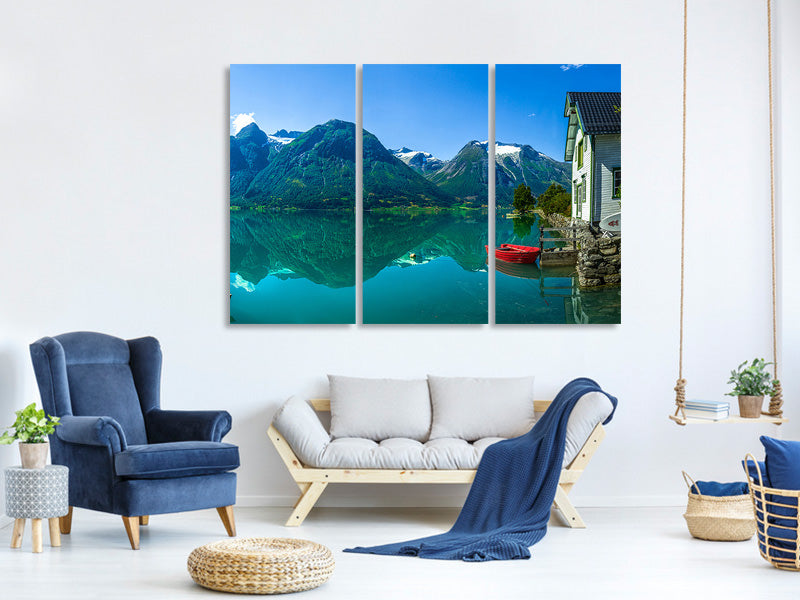 3-piece-canvas-print-the-glacier-lake