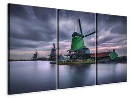 3-piece-canvas-print-the-green-windmill