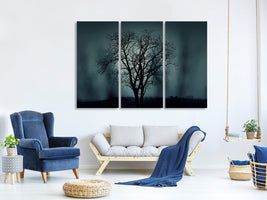 3-piece-canvas-print-the-tree-in-darkness