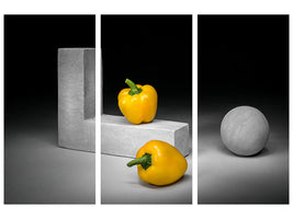 3-piece-canvas-print-yellow-bell-peppers