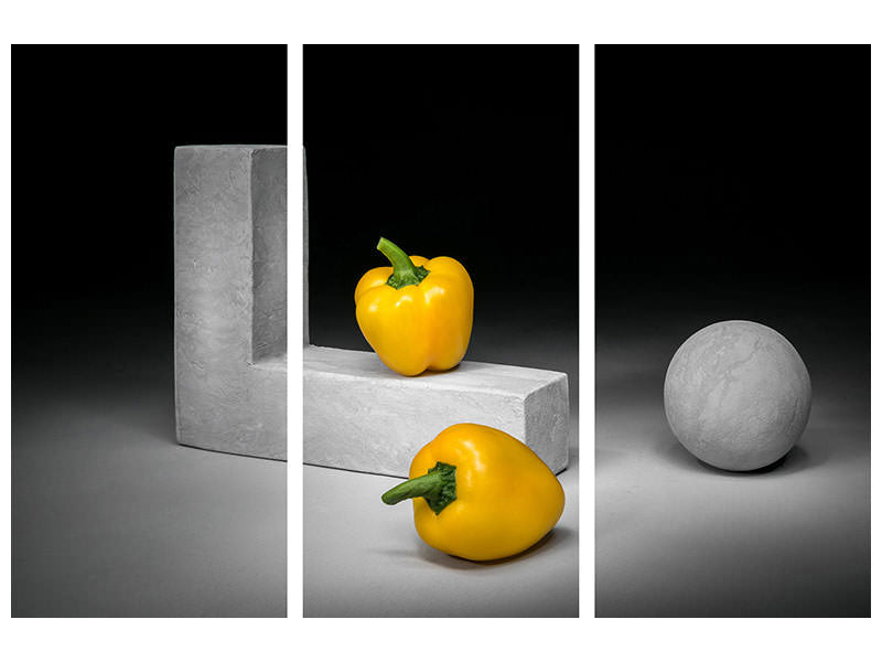 3-piece-canvas-print-yellow-bell-peppers