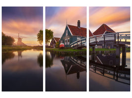 3-piece-canvas-print-zaanse-schans