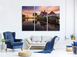 3-piece-canvas-print-zaanse-schans