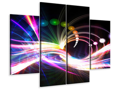 4-piece-canvas-print-abstract-light-reflections