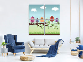 4-piece-canvas-print-all-birds-are-already-there