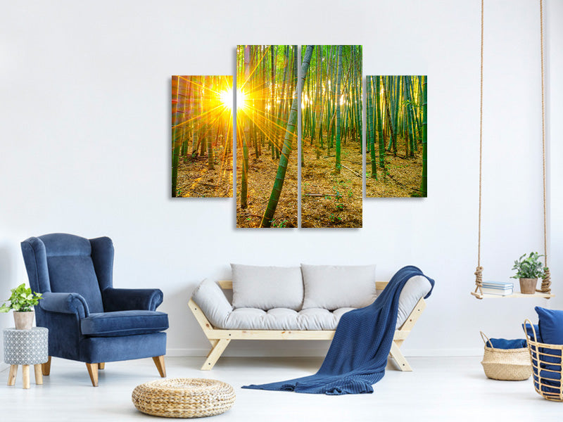 4-piece-canvas-print-bamboos