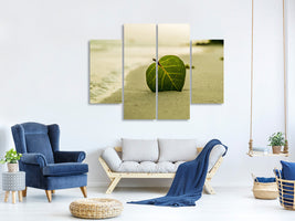 4-piece-canvas-print-beach-leaf