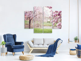 4-piece-canvas-print-beautiful-magnolias