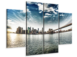 4-piece-canvas-print-brooklyn-bridge-from-the-other-side