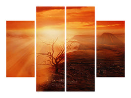 4-piece-canvas-print-colorful-landscape