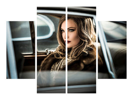 4-piece-canvas-print-driving-the-diva-to-the-event