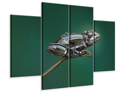 4-piece-canvas-print-frog