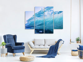 4-piece-canvas-print-glass-wave