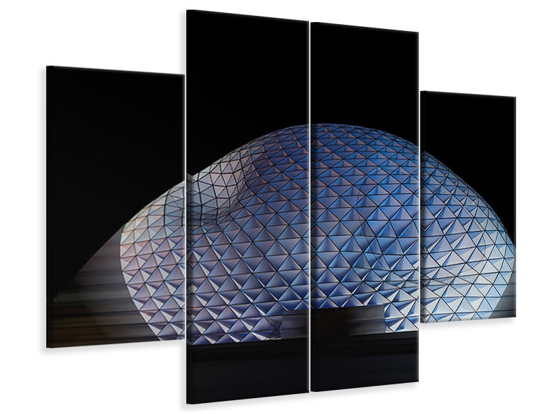 4-piece-canvas-print-glowing-blob