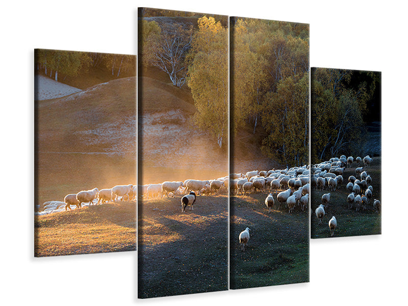 4-piece-canvas-print-go-home