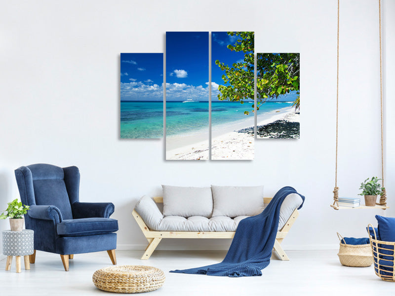 4-piece-canvas-print-happy-beach