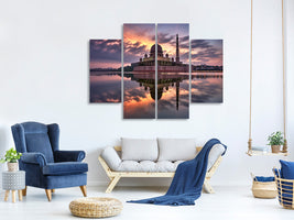 4-piece-canvas-print-masjid-putrajaya